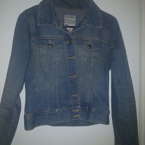 Old Navy Women's Denim Jacket in Classic Blue